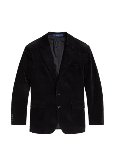 Polo Ralph Lauren Polo Modern Fit Stretch Corduroy Jacket In Black