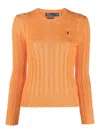 Polo Ralph Lauren Sweater In Orange
