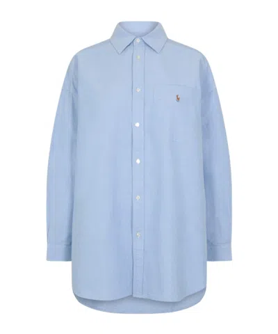 Polo Ralph Lauren Polo Os Shirt Ld53 In Blue