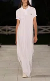 Polo Ralph Lauren Polo Pique Maxi Dress In White