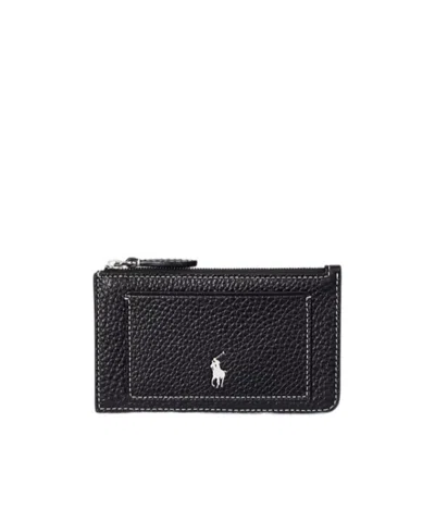 Polo Ralph Lauren Polo Play Cardholder In Black