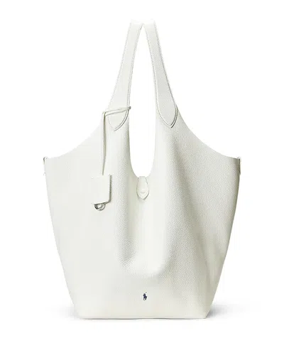 Polo Ralph Lauren Polo Play Leather Large Tote