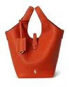 Polo Ralph Lauren Polo Play Tote Bag In Orange
