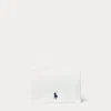 Polo Ralph Lauren Polo Play Leather Snap Card Case In Paper