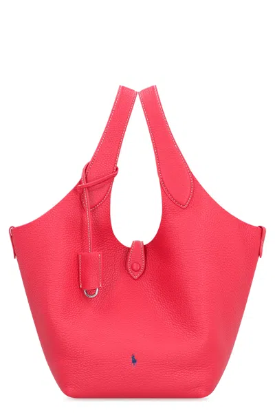 Polo Ralph Lauren Polo Play Leather Tote