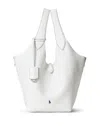 Polo Ralph Lauren Polo Play Leather Tote In Paper