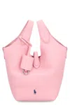 Polo Ralph Lauren Polo Play Small Leather Tote