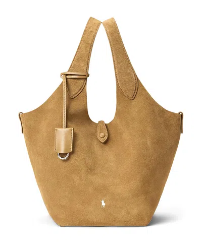 Polo Ralph Lauren Polo Play Suede Tote