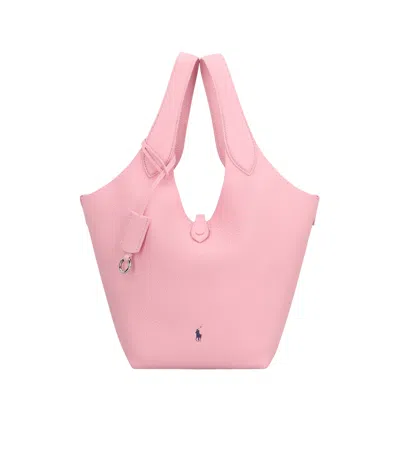 Polo Ralph Lauren Polo Play Top Handle Bag In Pink