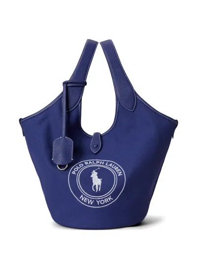 Polo Ralph Lauren Polo Play Tote Bag In Blue