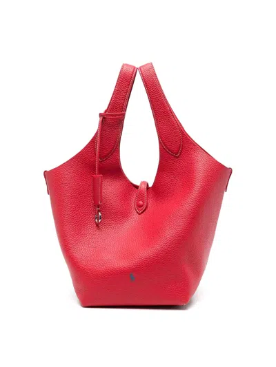 Polo Ralph Lauren Polo Play Tote Bag In Red