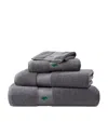 Polo Ralph Lauren Polo Player Hand Towel In Grey