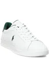 Polo Ralph Lauren Polo-player Logo Leather Low-top Sneakers In White