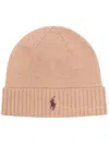 POLO RALPH LAUREN POLO POLY-EMBROIDERED BEANIE