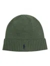 POLO RALPH LAUREN POLO POLY-EMBROIDERED BEANIE