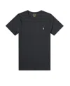 Polo Ralph Lauren Polo Pony-embroidered Cotton T-shirt In Black