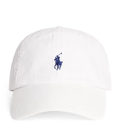 Polo Ralph Lauren Polo Pony Baseball Cap In White