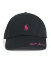 Polo Ralph Lauren Polo Pony Baseball Cap In Black