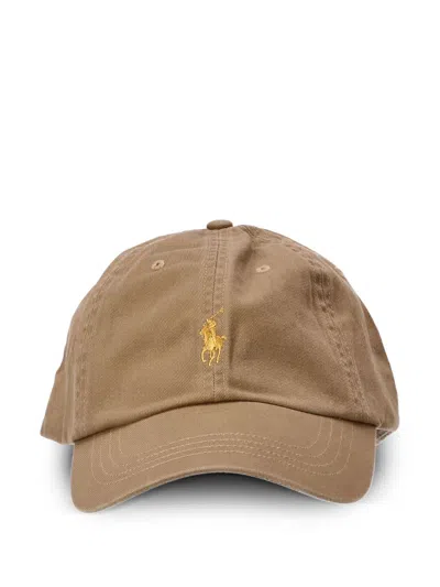 Polo Ralph Lauren Polo Pony Baseball Cap In Brown