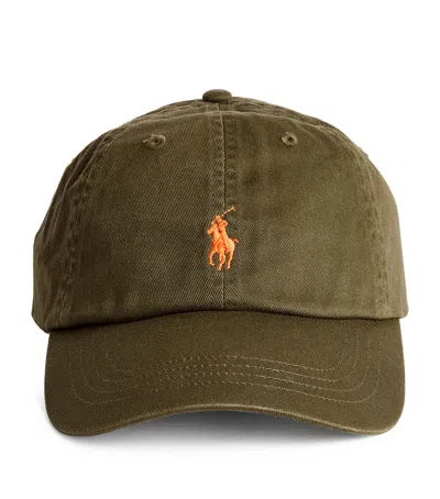 Polo Ralph Lauren Polo Pony Baseball Cap In Green