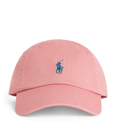 Polo Ralph Lauren Polo Pony Baseball Cap In Pink