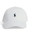 Polo Ralph Lauren White Baseball Cap With Horsebit Embroidery In Cotton Man In White