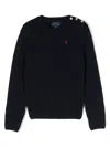 Polo Ralph Lauren Cable Cn-sweater-pullover In Blue