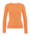 Polo Ralph Lauren Sweater In Orange