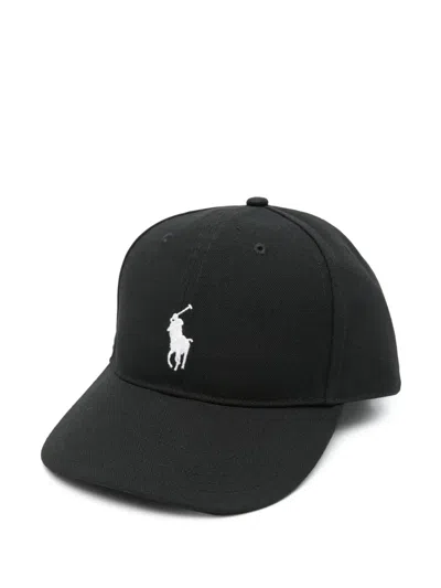 Polo Ralph Lauren Polo Pony Cap In Black