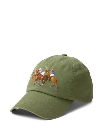 Polo Ralph Lauren Polo Pony Cap In Green