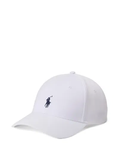 Polo Ralph Lauren White Chino Baseball Cap