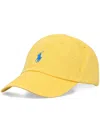 Polo Ralph Lauren Cotton Chino Ball Cap In Yellow