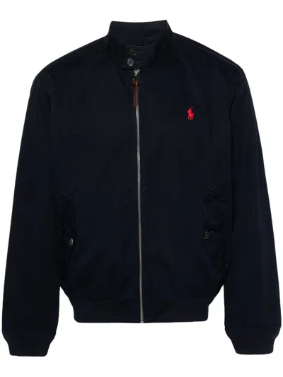 Polo Ralph Lauren Polo Pony Cotton Jacket In Blue