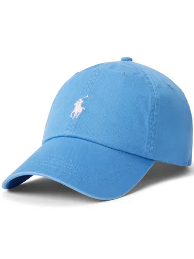 Polo Ralph Lauren Polo Pony Cotton Cap In Blue