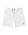 Polo Ralph Lauren Front Flat No Subclass Shorts In White