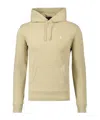 Polo Ralph Lauren Polo Pony Cotton Hoodie In Nude