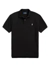 Polo Ralph Lauren Polo Pony Cotton Polo Shirt In Black