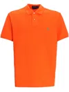 Polo Ralph Lauren T-shirt Collared Short Sleeves In Orange