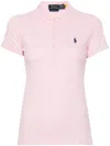 Polo Ralph Lauren 'julie' Pink Polo Shirt With Classic Collar And Pony Embroidery On The Front In Pink