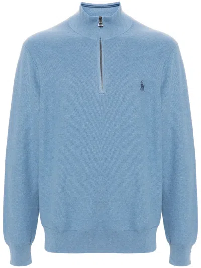 Polo Ralph Lauren Sweatshirt Mit Polo Pony In Blau