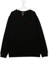 Polo Ralph Lauren Polo Pony-embroidered Sweatshirt In Schwarz