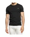 Polo Ralph Lauren Polo Pony-embroidered Cotton T-shirt In Black
