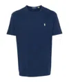 Polo Ralph Lauren Polo Pony Cotton T-shirt In Blue