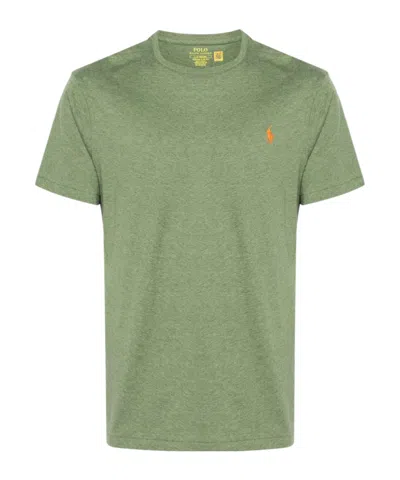 Polo Ralph Lauren Polo Pony Cotton T-shirt In Green