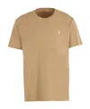 Polo Ralph Lauren Polo Pony Cotton T-shirt In Nude