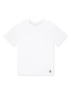 Polo Ralph Lauren Polo Pony Crew-neck Cotton T-shirt In White