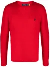 Polo Ralph Lauren Long Sleeve Pullover Clothing In Red