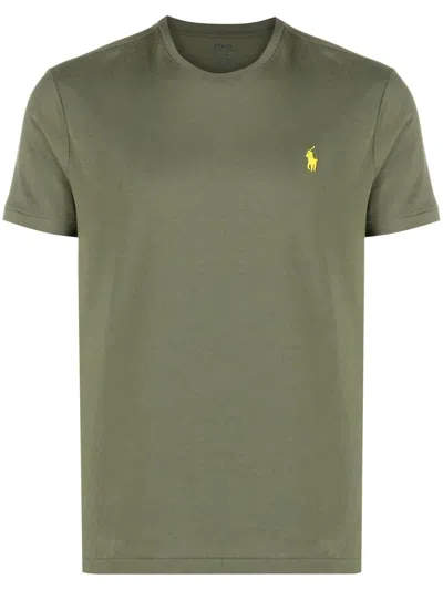 Polo Ralph Lauren Polo-pony Crew-neck T-shirt In 绿色