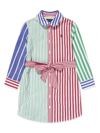 Polo Ralph Lauren Kids' Polo Pony Dress In Red