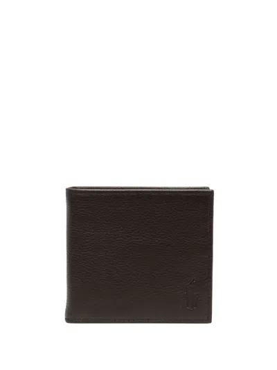 Polo Ralph Lauren Polo Pony-embossed Wallet In Brown